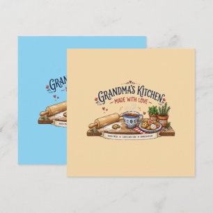 Cartes Pour Fêtes Annuelles La cuisine de grand-mère faite avec amour