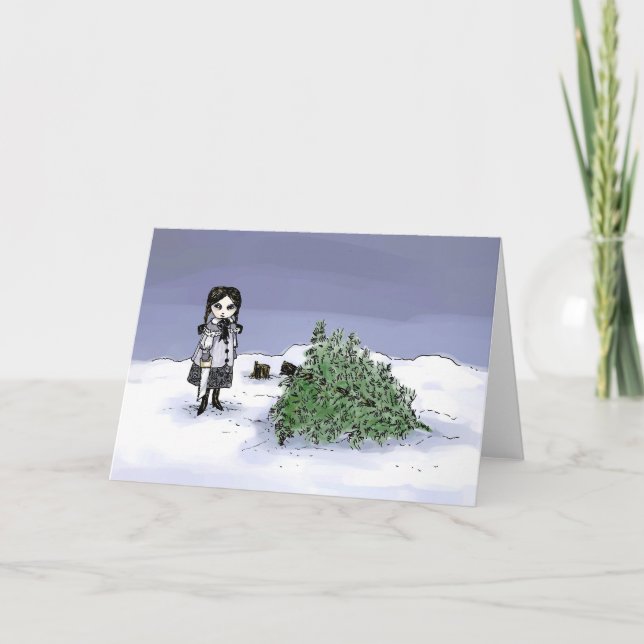 Cartes Pour Fêtes Annuelles La destruction de l'arbre généalogique (Devant)