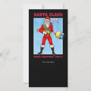 Cartes Pour Fêtes Annuelles La distribution des cadeaux du Père Noël