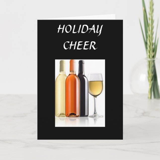 CARTES POUR FÊTES ANNUELLES LA FÊTE DE VACANCES QUI DURE TROIS ANS (Devant)