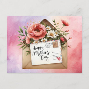 Cartes Pour Fêtes Annuelles La fête des mères avec des fleurs