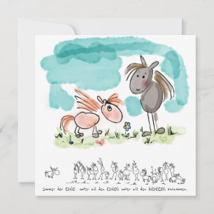 Cartes Pour Fêtes Annuelles La Fête du cheval