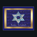 Cartes Pour Fêtes Annuelles La gemme a décoré l'étoile de David<br><div class="desc">Les gemmes et les sparklies remplissant sous forme d'étoile de David font à ceci un cadeau très spécial pour vous-même ou les amis et la famille ce Hanoukka.</div>