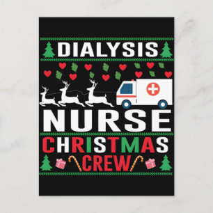 Cartes Pour Fêtes Annuelles La infirmière préférée du Père Noël Professionnel