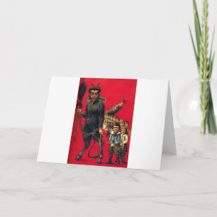 Cartes Pour Fêtes Annuelles La Krampus
