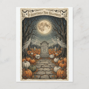 Cartes Pour Fêtes Annuelles La Légende de Silas Pumpkinseed