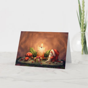 Cartes Pour Fêtes Annuelles La Light a Candle