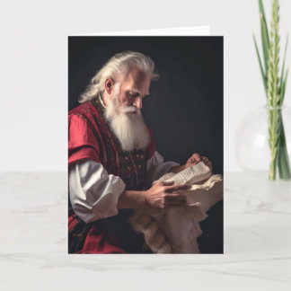 Cartes Pour Fêtes Annuelles La liste des gentils du Père Noël