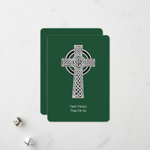 Cartes Pour Fêtes Annuelles La Lorica de la prière de Saint Patrick (modifiée)