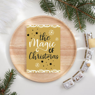 Cartes Pour Fêtes Annuelles La magie de Noël