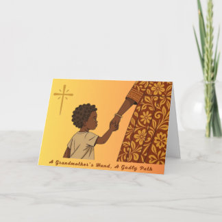 Cartes Pour Fêtes Annuelles La main d'une grand-mère Fête des mères