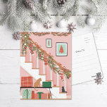 Cartes Pour Fêtes Annuelles La maison est l'endroit où sont les bas<br><div class="desc">Illustration d'origine Ⓒ Becky Nimoy 2023 Customisez le dos avec une couleur arrière - plan légère,  éditez la photo et le message comme souhaité. Ouvrez l'éditeur complet pour supprimer les éléments dont vous n'avez pas besoin.</div>