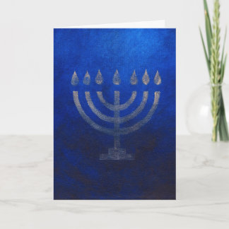 Cartes Pour Fêtes Annuelles La Menorah