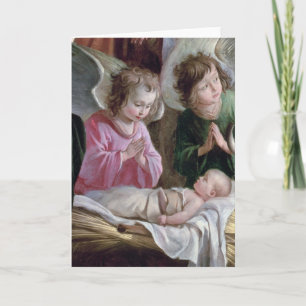 Cartes Pour Fêtes Annuelles La Nativité, de l'autel de Buxtehude, 1400-10