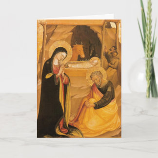 Cartes Pour Fêtes Annuelles La nativité sainte