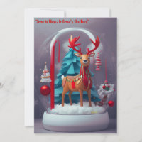 La neige est ici, In Comes Le Cerf : Salutation d'