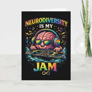 Cartes Pour Fêtes Annuelles La Neurodiversité Est Ma Passion