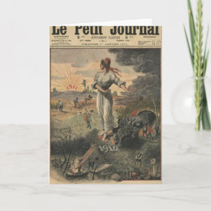 Cartes Pour Fêtes Annuelles La nouvelle année, France espère de meilleurs