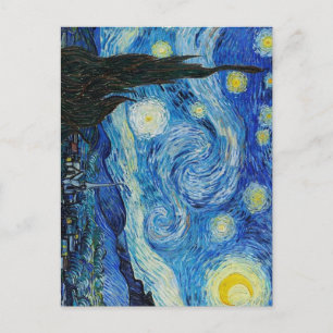 Cartes Pour Fêtes Annuelles La nuit étoilée Vincent van Gogh