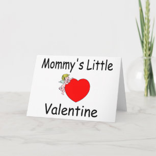 Cartes Pour Fêtes Annuelles La petite Valentine de maman