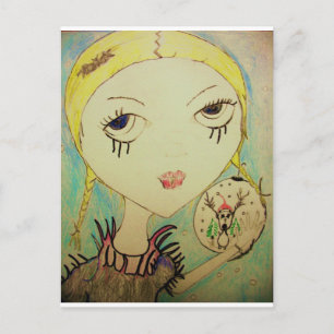 Cartes Pour Fêtes Annuelles La Princesse Zombie du Christ