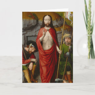 Cartes Pour Fêtes Annuelles La résurrection, avec les pèlerins d'Emmaus