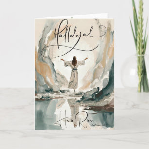 Cartes Pour Fêtes Annuelles La résurrection du Christ peint Pâques