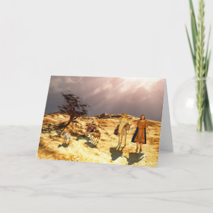 Cartes Pour Fêtes Annuelles La route de Bethléem