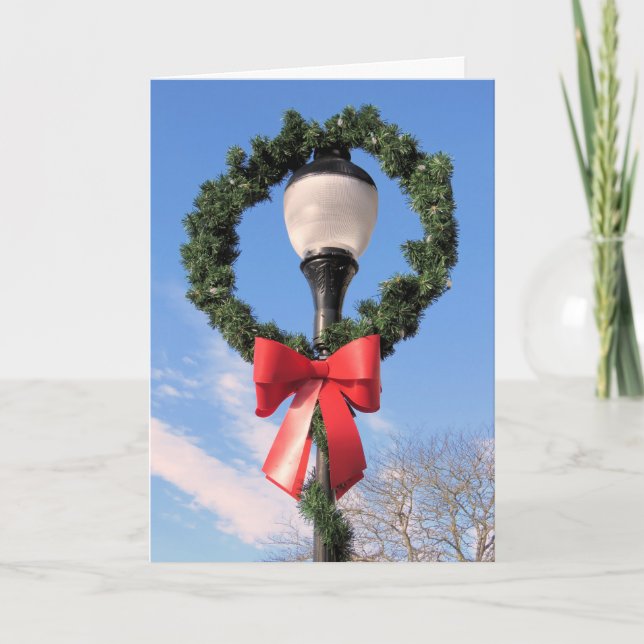 Cartes Pour Fêtes Annuelles La rue principale à Falmouth, MA (Devant)