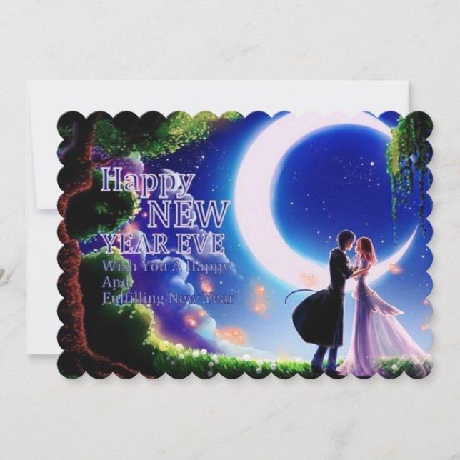 Cartes Pour Fêtes Annuelles La Saint-Sylvestre (Devant)