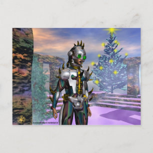 Cartes Pour Fêtes Annuelles LA SAINT-SYLVEStre D'UN CYBORG