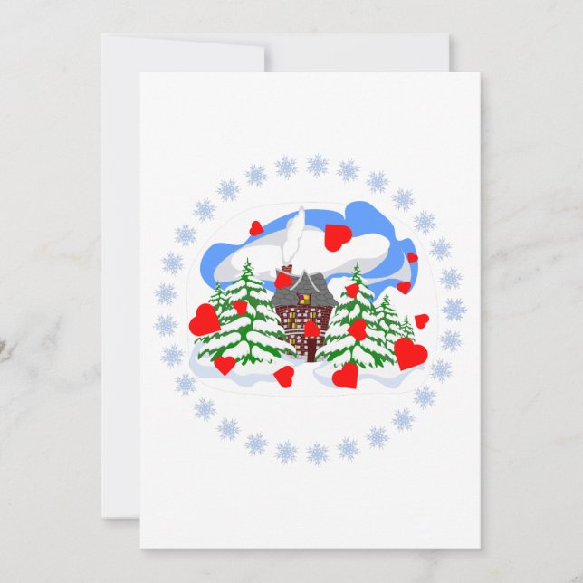 Cartes Pour Fêtes Annuelles la Saint-Valentin (Devant)