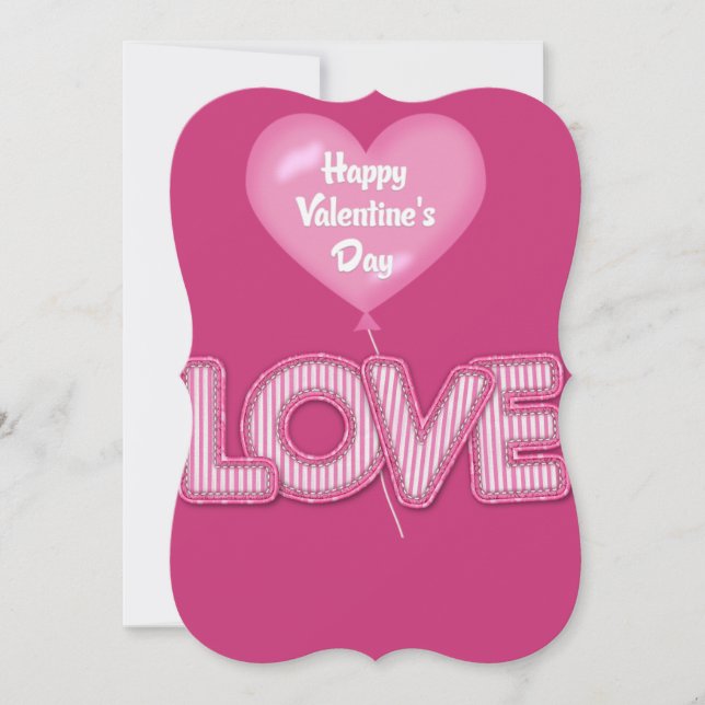 Cartes Pour Fêtes Annuelles la Saint-Valentin (Devant)