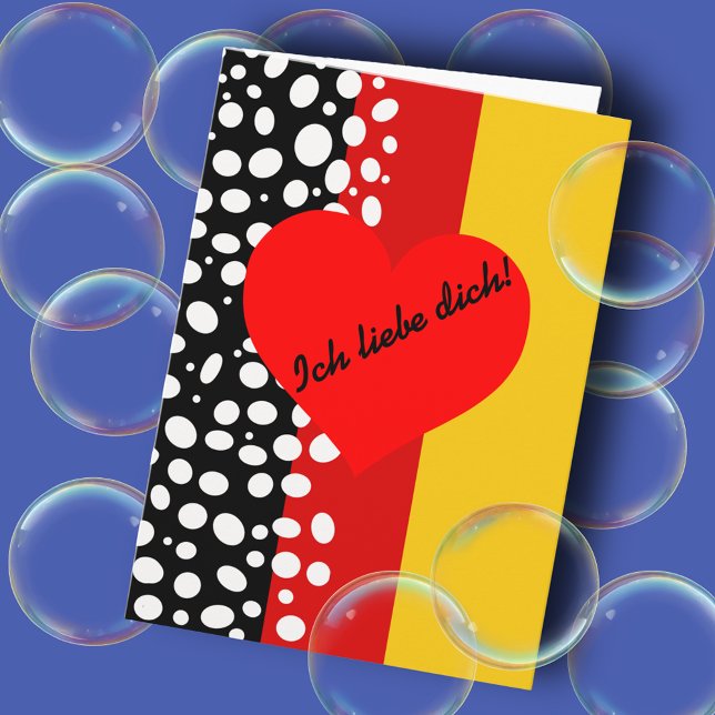 Cartes Pour Fêtes Annuelles La Saint-Valentin allemande (Créateur téléchargé)