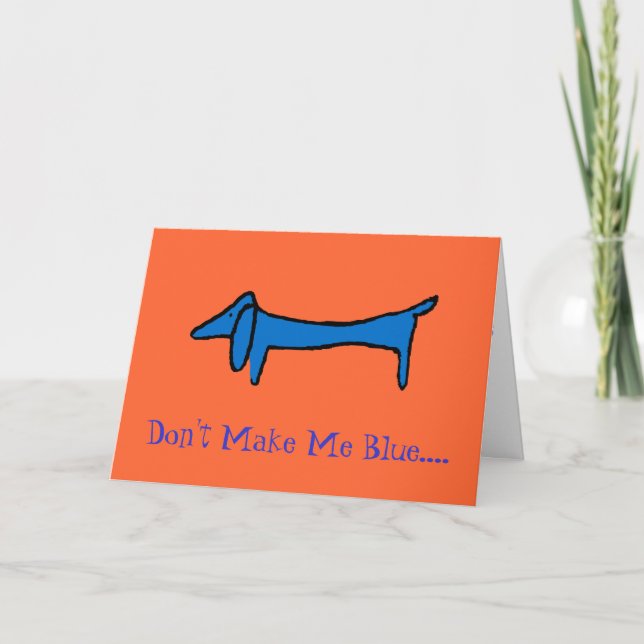 Cartes Pour Fêtes Annuelles La Saint Valentin Dachshund (Devant)