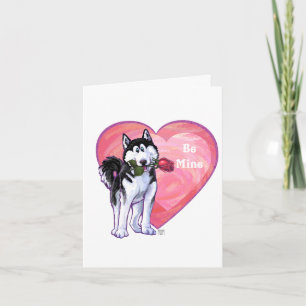 Cartes Pour Fêtes Annuelles La Saint Valentin de Husky