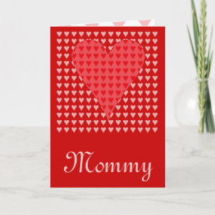 Cartes Pour Fêtes Annuelles La Saint-Valentin de maman