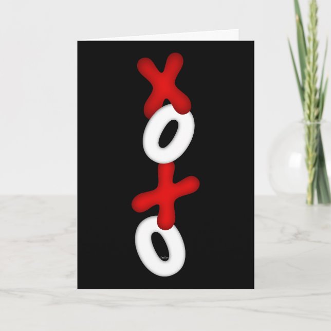 Cartes Pour Fêtes Annuelles La Saint Valentin des Enfers et des Baisers d'amou (Devant)