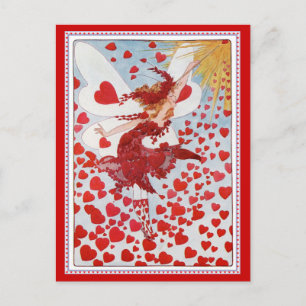 Cartes Pour Fêtes Annuelles La Saint Valentin en plein amour et coeur