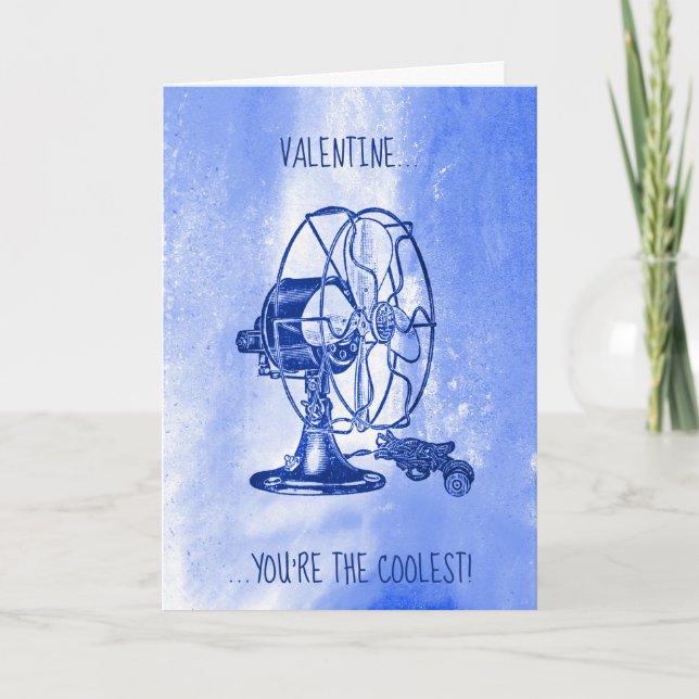 Cartes Pour Fêtes Annuelles La Saint-Valentin la plus cool (Devant)