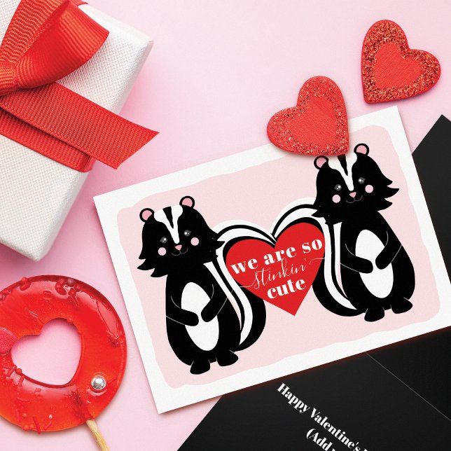 Cartes Pour Fêtes Annuelles La Saint-Valentin, une fête de Stinkin (Créateur téléchargé)