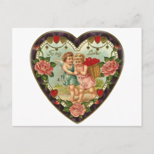Cartes Pour Fêtes Annuelles La Saint-Valentin victorienne à mon amour II