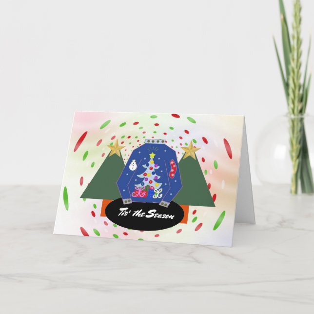 Cartes Pour Fêtes Annuelles La saison des pulls de Noël laids nostalgie (Devant)