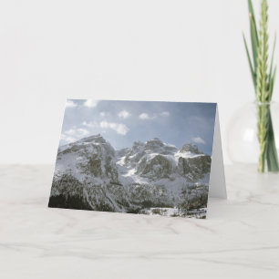 Cartes Pour Fêtes Annuelles La Sella Gruppe et le Val de Mesdi