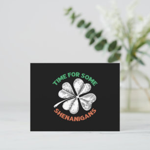 Cartes Pour Fêtes Annuelles La St Patrick's c'est temps pour quelques frasques