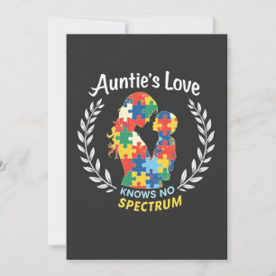 Cartes Pour Fêtes Annuelles La tendresse de la tante n'a pas de spectre de sen