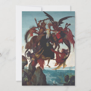 Cartes Pour Fêtes Annuelles La Tentation de saint Antoine par Michel-Ange