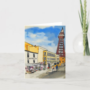 Cartes Pour Fêtes Annuelles La tour de Blackpool