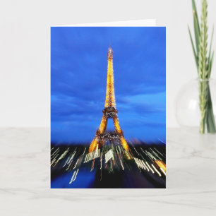 Cartes Pour Fêtes Annuelles La Tour Eiffel de Paris