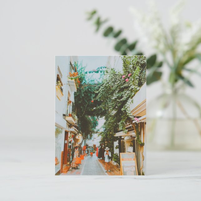 Cartes Pour Fêtes Annuelles La vieille ville historique de Marbella (Debout devant)